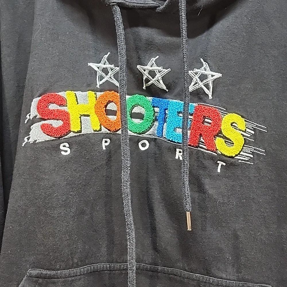 Shooters Hoodie Black XLARGE - Picture 2 of 7